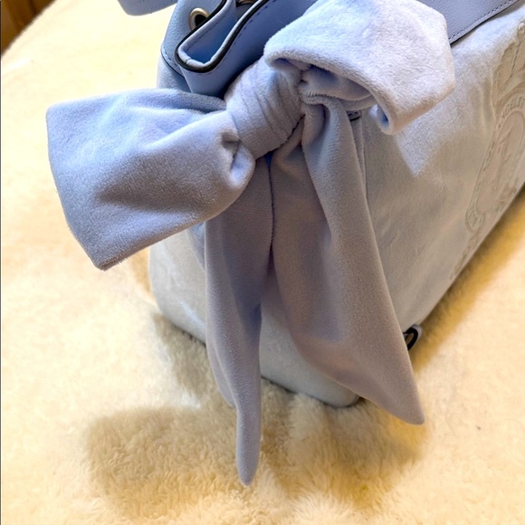 Juicy Couture Light Blue Daydreamer tote with Bow Accent - Picture 4 of 14